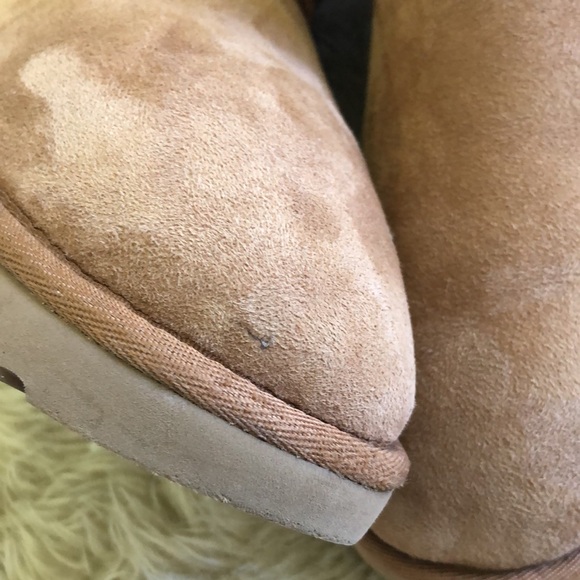 UGG Classic Double Bow Mini in Chestnut Size 6 - Picture 14 of 16